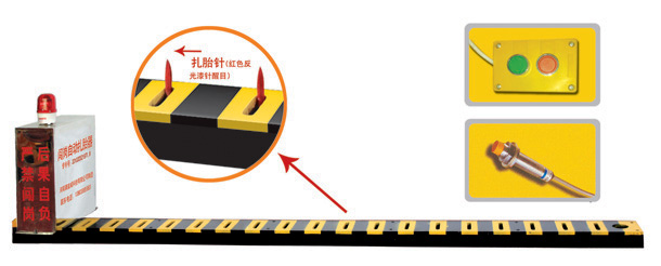 民权县V3嵌入式闯岗自动扎胎器/阻车器